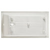 Voltaire Acrylic With Integral Tile Flange, 60"x32", Left Hand Drain