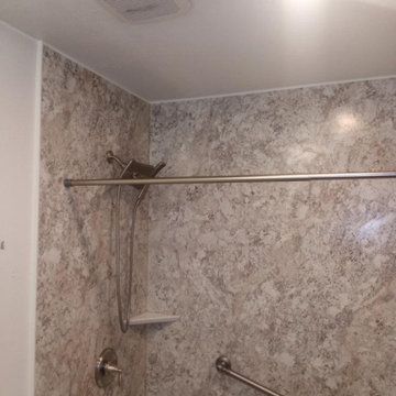 Spring Carnival color smooth Laminate Wall shower part 3