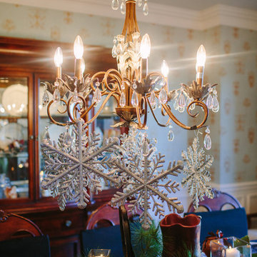 Holiday Tablescape and Decor for Wilson Living Magazine