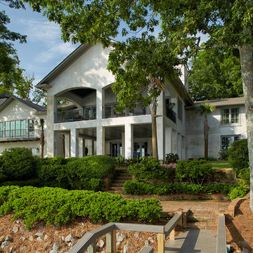 Transitional House Renovation in Lexington on Lake Murray by Evon McAngus