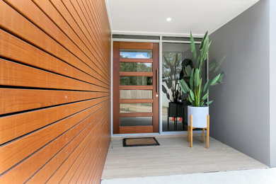 This is an example of a modern garden in Cairns.