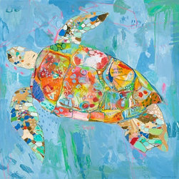 Modern Ocean Themed Boy's Room - Kids Wall Decor