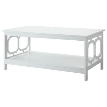 Pemberly Row Coffee Table in White