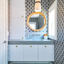 Powder rooms and bathrooms