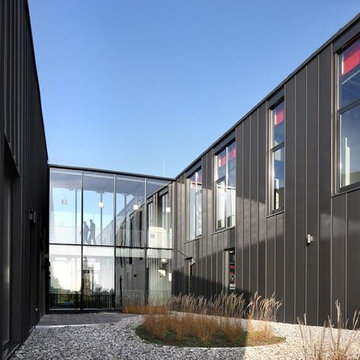 Modern Brussels, Belgium Fire Station (Brandweer)
