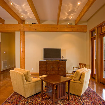 Contemporary Mountain Home by MossCreek
