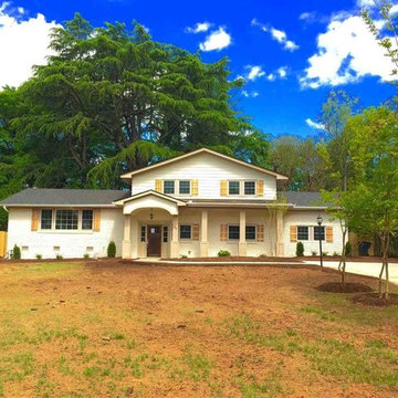 Traditional Brick Split Level Modernized in Greenville, SC