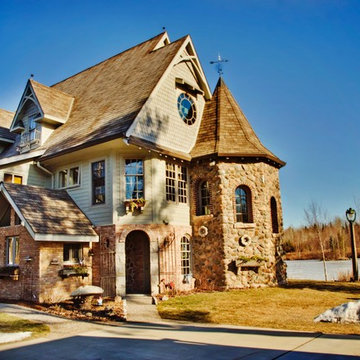 Castle House Exterior Turret View