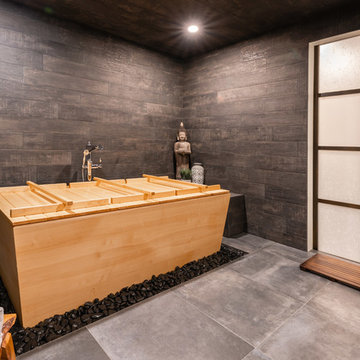 Asian Inspired Bathroom