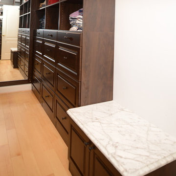 Well Planned, Functional and Elegant Master Closets For Him and Her