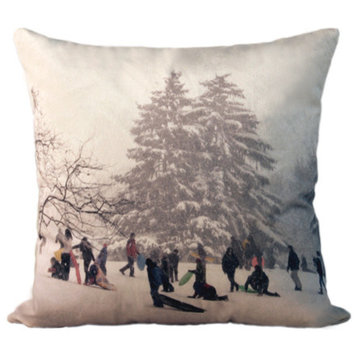 Snowday Pillow, The Winter Park Collection