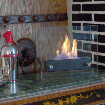 Nu-Flame Tabletop Irradia Noir Ethanol Fireplace