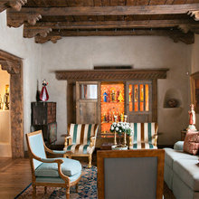 territorial revival interior