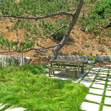 Upper Beachwood Canyon Courtyard