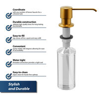 Karran SD25 Kitchen Soap/Lotion Dispenser, Gold