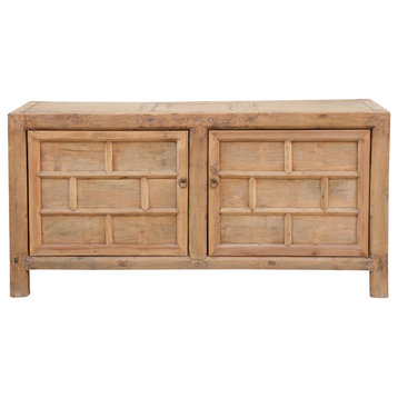 Consigned Rustic Reclaimed Wood Sideboard