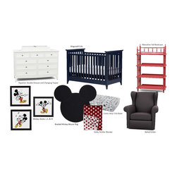 Mickey Disney Nursey - Nursery Decor