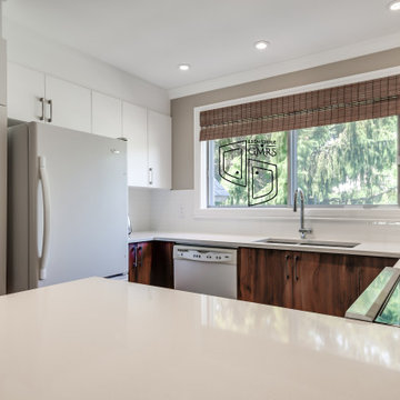 Refacing de cuisine - Projet Hallée