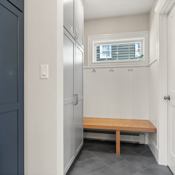 Melrose Mudroom with Bench and Cubbies