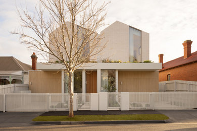 Design ideas for a modern exterior in Melbourne.