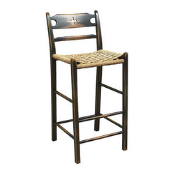 Seagrass Ladderback Chair - Bar Stools And Counter Stools