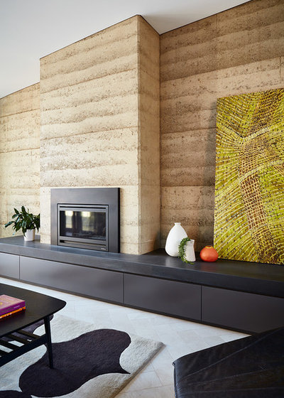 Contemporary Living Room by Bryant Alsop Architects