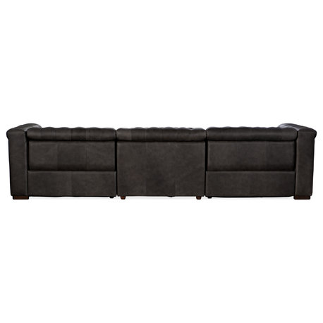Savion Grandier Sofa With Power Recline and Headrest
