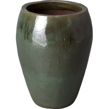 Tall Vase - Tea Green