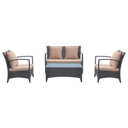 Tropical Outdoor Lounge Sets by Armen Living