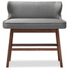 Gradisca Modern and Contemporary Grey Fabric Button-tufted Upholstered Bar...
