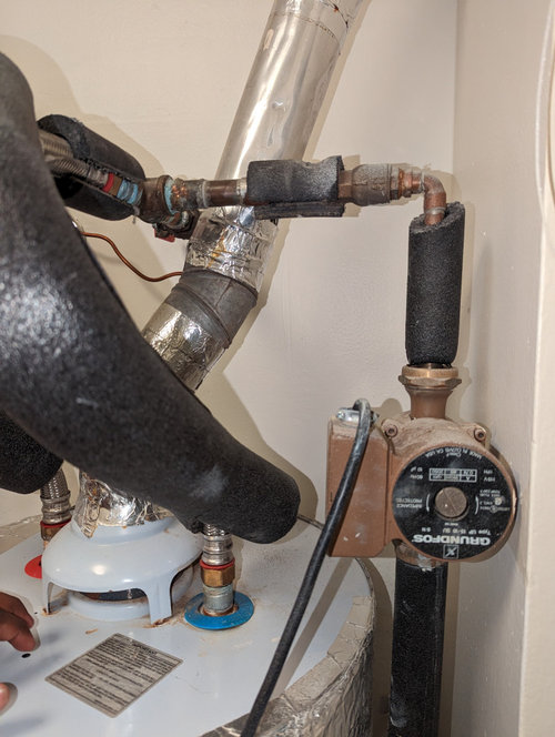 What is the use of unit in gas water heater?