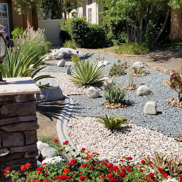 Water-Wise Home Yard Landscaping Project in Temecula