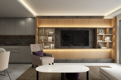 Example of a living room design in Miami