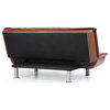 Glory Furniture Contemporary Lionel Sofa Bed With Brown Finish G133-S