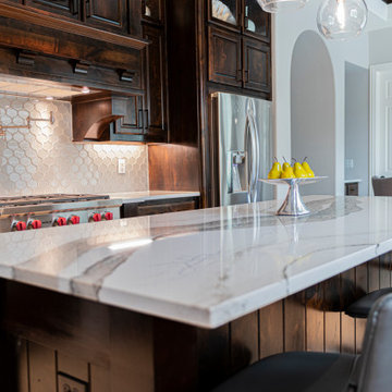 Cambria Kitchen Using 2 Styles