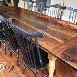 Reclaimed Wood Harvest Tables - Products