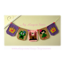Fairy Tale Banner / Bunting - Nursery Decor