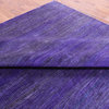 12' Square Handmade Super Savannah Gabbeh Wool and Silk Rug Q8619