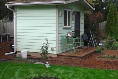 Inspiration for a craftsman exterior home remodel in Portland