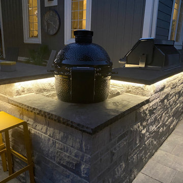 Kitchen with smoker