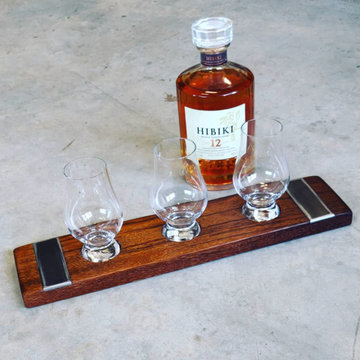 Whiskey and Bourbon flight boards