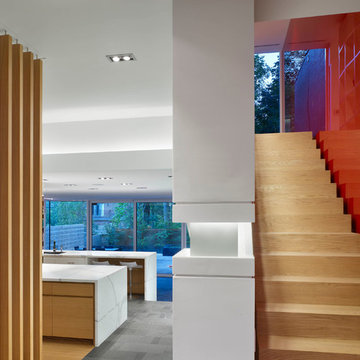House with a Red Wall