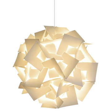 Squares Hanging Pendant Lamp, Medium