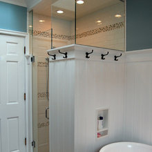 Small master bathroom