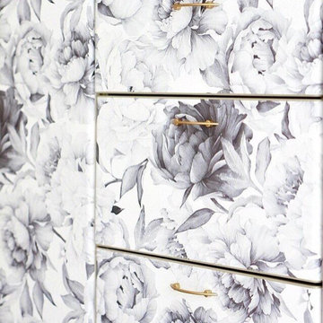 Clara Black & White Cabinetry