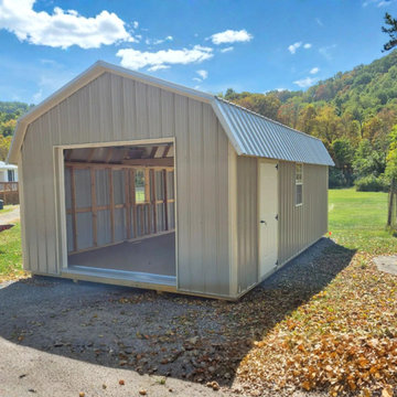 14×24 Lofted Barn Garage In Bluefield, VA