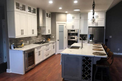 Example of a kitchen design in Other