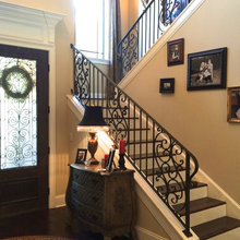 Iron stair rail WC