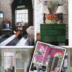 Custom-design Architectural Toile Wallpaper - Wallpaper