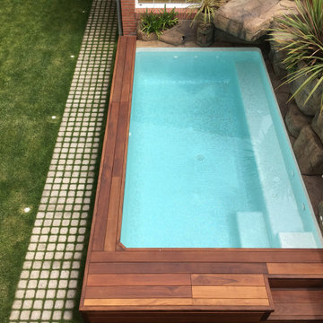 ¡PISCINAS para ESPACIOS MINI ! Proyectos de verdadera inspiración: